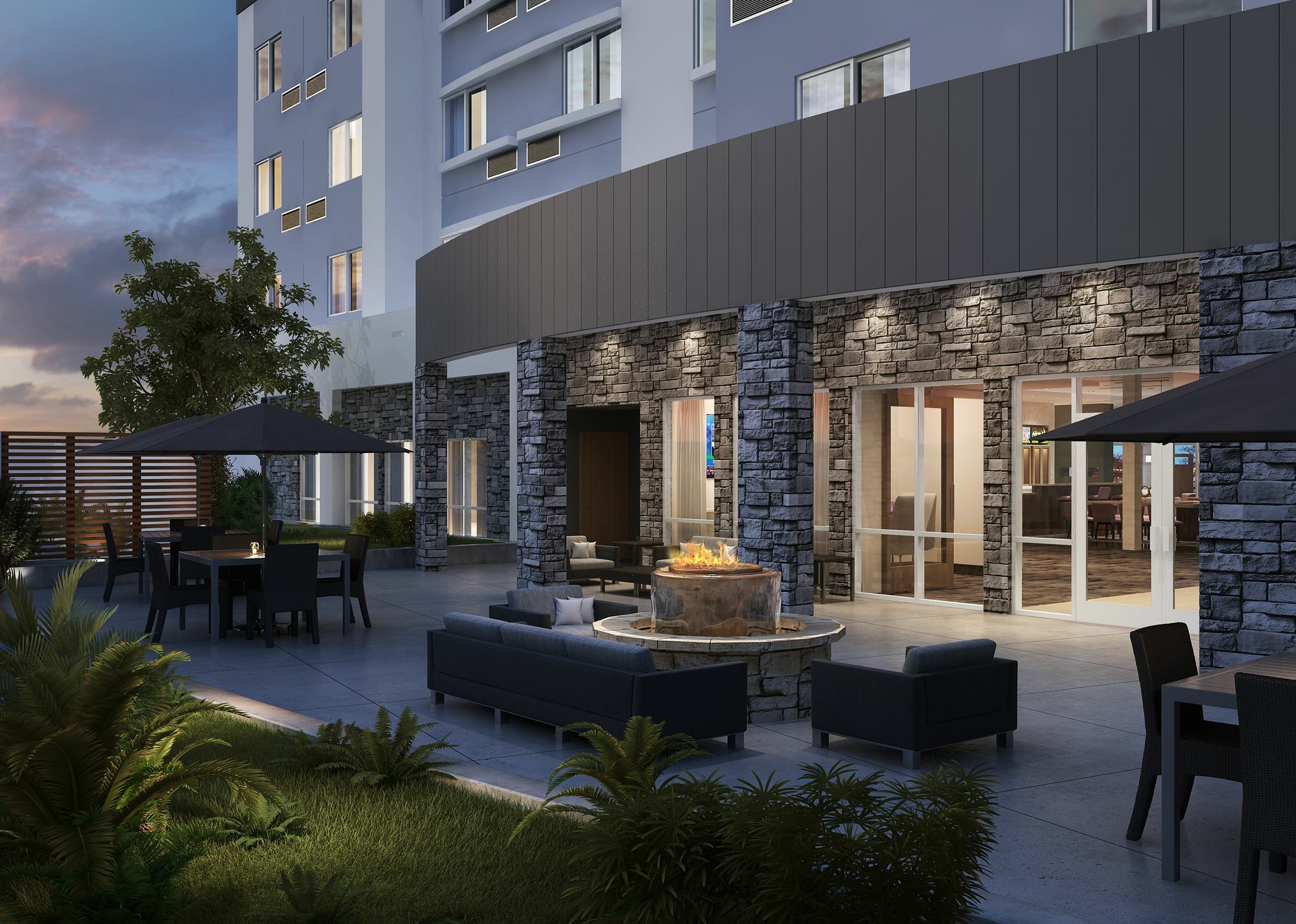 Courtyard By Marriott Houston Intercontinental Airport Hotell Eksteriør bilde